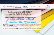 Webinar Economia Circolare - Certificazione Pelli standard UNI 11427